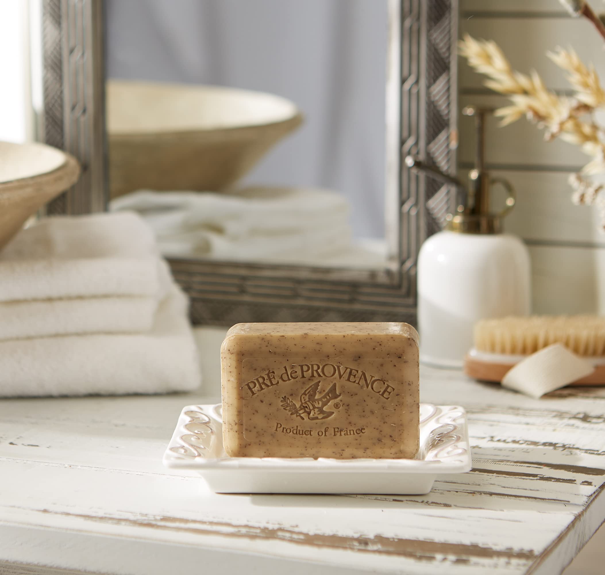 Pre de Provence Shea Butter Enriched Artisanal French Soap Bar (250 g) - Herbs of Provence